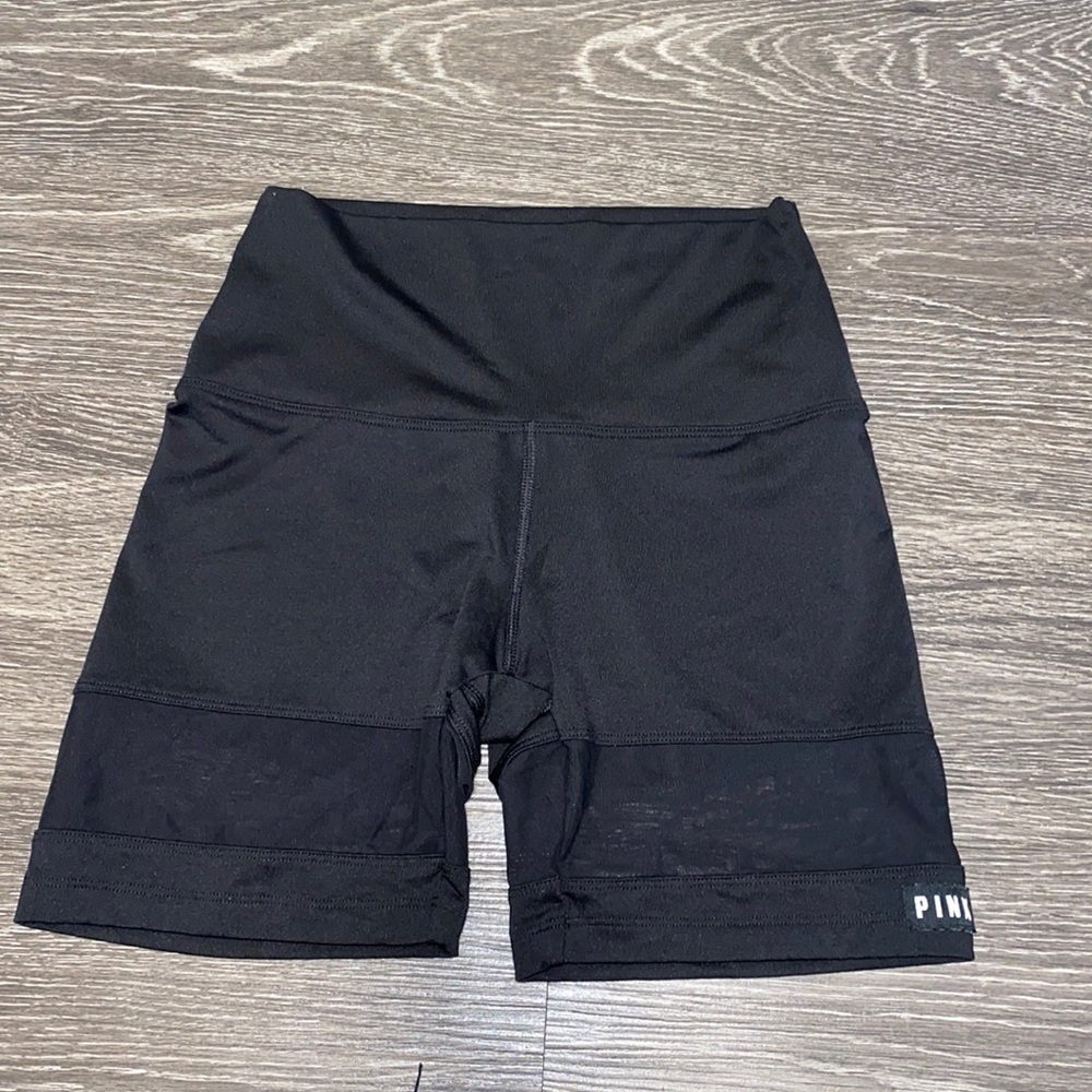 PINK biker shorts